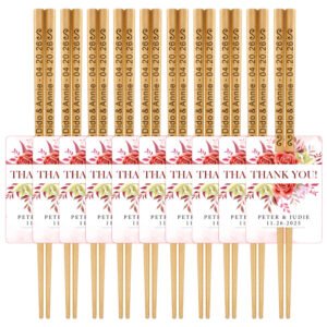 New Arrivals personalized chopsticks favor for guests