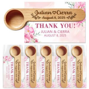 New Arrivals Personalized Wooden Coffee Scoop
